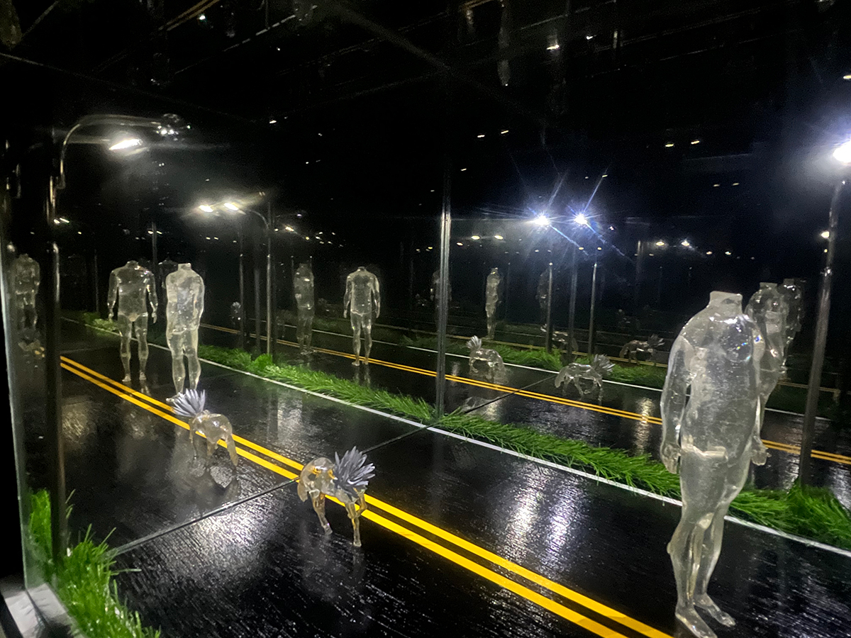 When reality appears transparent